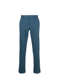 Синие брюки чинос от Prada