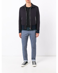 Синие брюки чинос от Re-Hash