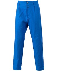 Синие брюки чинос от Salvy