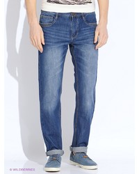 Синие брюки чинос от Sela