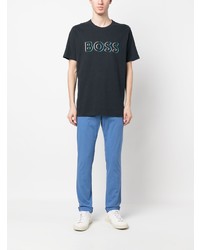 Синие брюки чинос от Dondup