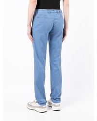 Синие брюки чинос от Kiton