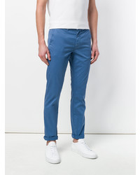 Синие брюки чинос от Sun 68