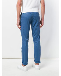 Синие брюки чинос от Sun 68