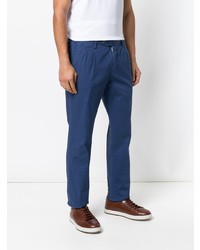 Синие брюки чинос от Pt01