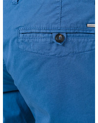 Синие брюки чинос от Armani Jeans