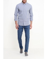 Синие брюки чинос от Tom Tailor