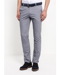 Синие брюки чинос от Topman