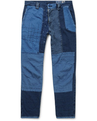 Мужские синие брюки от Blue Blue Japan