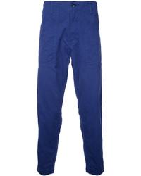 Мужские синие брюки от Comme des Garcons