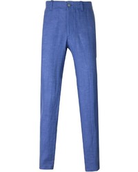 Мужские синие брюки от Corneliani