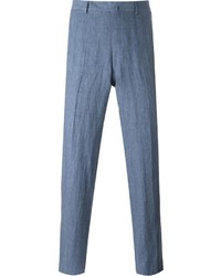Мужские синие брюки от Ermenegildo Zegna