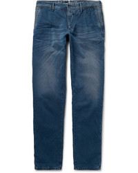 Мужские синие брюки от Incotex