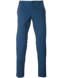Мужские синие брюки от Incotex