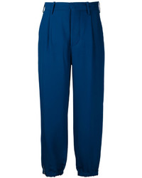 Женские синие брюки от Marni