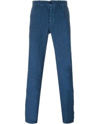 Мужские синие брюки от Massimo Alba