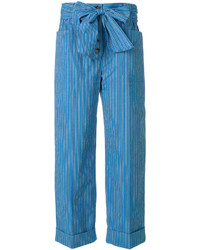 Женские синие брюки от Tory Burch