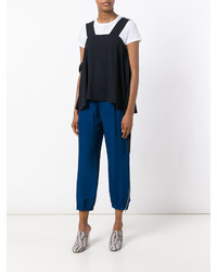 Женские синие брюки от Marni