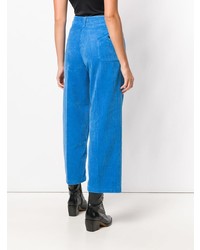 Синие вельветовые широкие брюки от Department 5