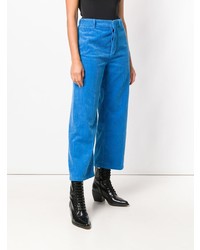 Синие вельветовые широкие брюки от Department 5