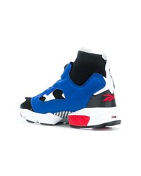 Мужские синие высокие кеды от Reebok