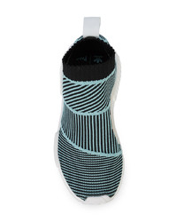 Мужские синие высокие кеды от adidas