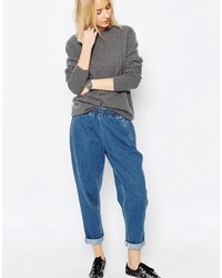 Женские синие джинсовые спортивные штаны от Asos