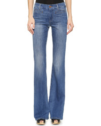 Синие джинсовые широкие брюки от MiH Jeans