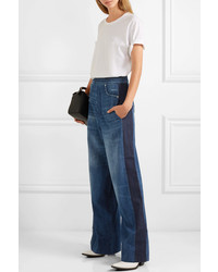 Синие джинсовые широкие брюки от Golden Goose Deluxe Brand