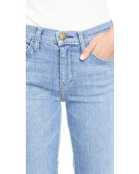 Синие джинсовые широкие брюки от Current/Elliott