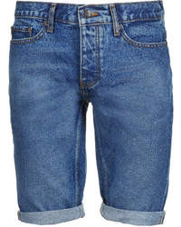 Синие джинсовые шорты