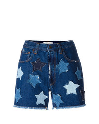Женские синие джинсовые шорты со звездами от Faith Connexion