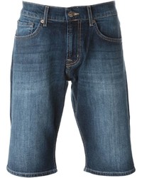Мужские синие джинсовые шорты от 7 For All Mankind