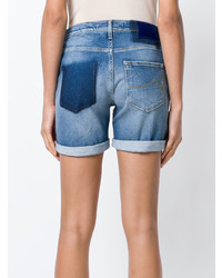 Женские синие джинсовые шорты от Jacob Cohen