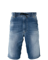 Мужские синие джинсовые шорты от Diesel