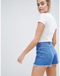 Женские синие джинсовые шорты от Brave Soul