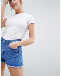 Женские синие джинсовые шорты от Brave Soul