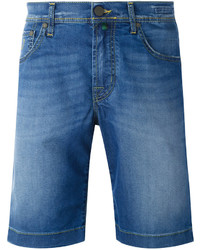 Мужские синие джинсовые шорты от Jacob Cohen