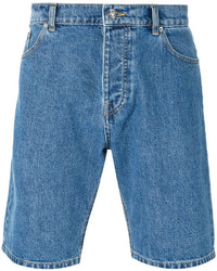 Мужские синие джинсовые шорты от Kenzo