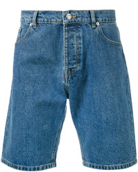 Мужские синие джинсовые шорты от Kenzo