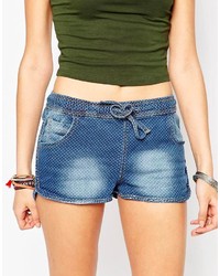 Женские синие джинсовые шорты от Brave Soul