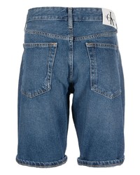 Мужские синие джинсовые шорты от Calvin Klein Jeans
