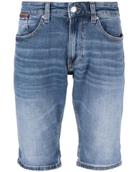 Мужские синие джинсовые шорты от Tommy Jeans