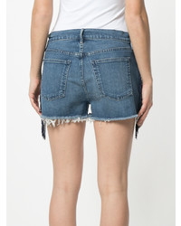 Женские синие джинсовые шорты от 3x1