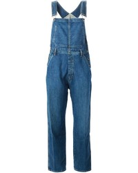 Синие джинсовые штаны-комбинезон от Calvin Klein Jeans