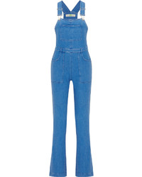 Синие джинсовые штаны-комбинезон от Stella McCartney