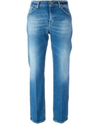 Синие джинсы-бойфренды от Dondup