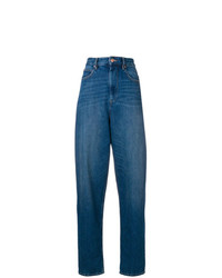 Синие джинсы-бойфренды от Isabel Marant Etoile