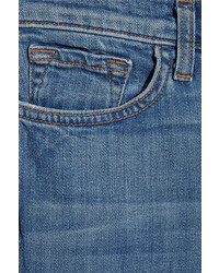 Синие джинсы-бойфренды от J Brand