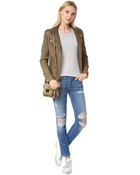 Синие джинсы-бойфренды от 7 For All Mankind